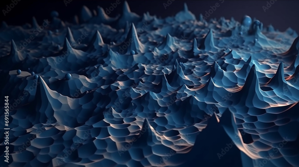 Obraz premium Map of the galaxy in dark color. AI Generated
