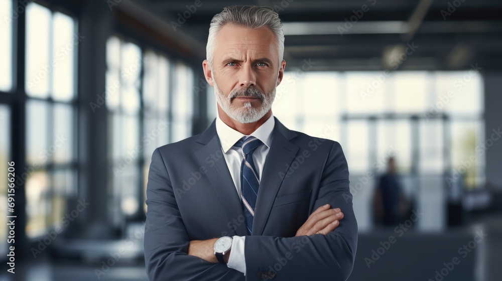 Portrait of a mature businessman