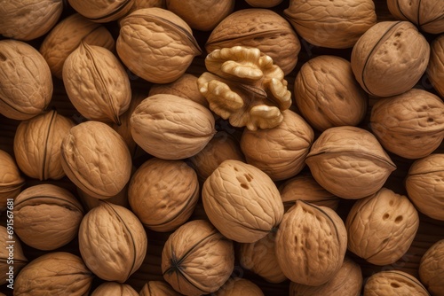 Fresh walnuts texture