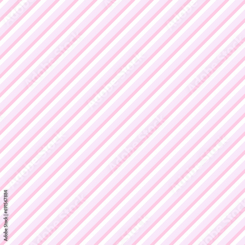 Diagonal pink stripes pattern. Seamless background pink on darker pink stripes