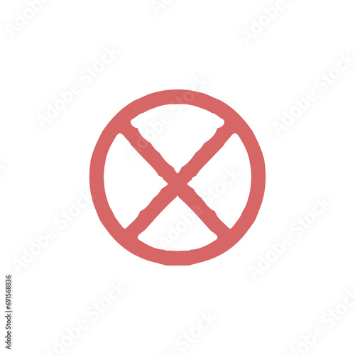 X icon icon. Simple style big sale poster background symbol. Remove button. X brand logo design element. X t-shirt printing. Vector for sticker.