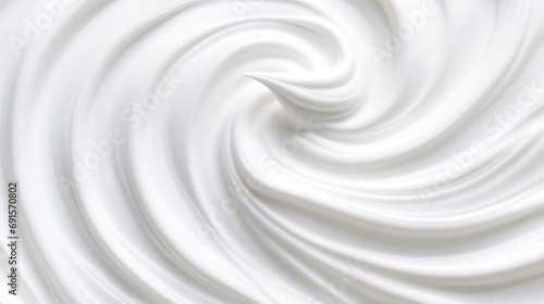 White vanilla yogurt pattern