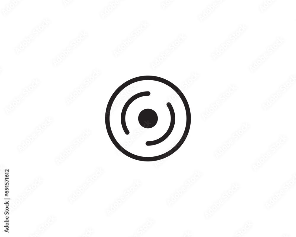 Disc data storage icon vector symbol design illustration Disc data storage icon vector symbol design illustration