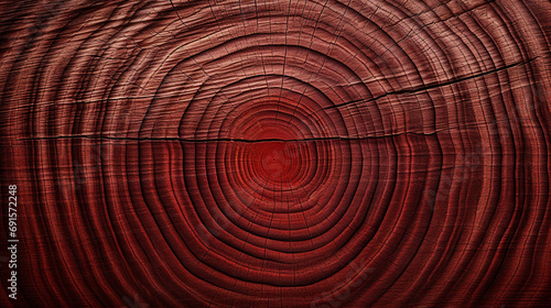 Wallpaper Mural The rings of a red tree Torontodigital.ca