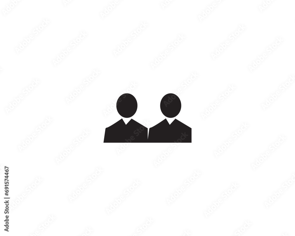 People icon vector symbol design illustration People icon vector symbol design illustration