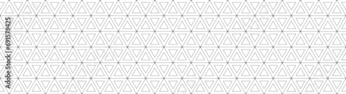 Abstract seamless geometric pattern with a triangular shape pattern. Template for background, cover, banner and creative design