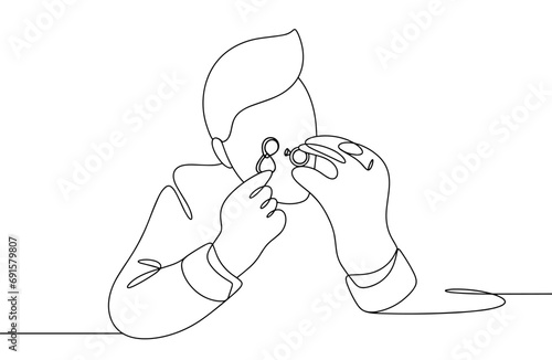 Jeweler. Profession. Appraiser. One line