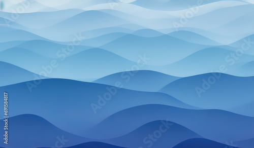 Blue azure turquoise abstract watercolor background for textures backgrounds and web banners design. Abstract background blue colors. Watercolor painting with turquoise sea waves pattern gradient #691584817
