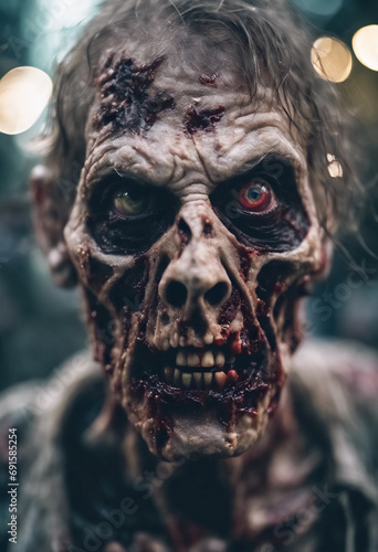 Orrore Incatenato- Ritratto di uno Zombie Spaventoso