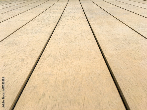 close up view of outdoor wood floor