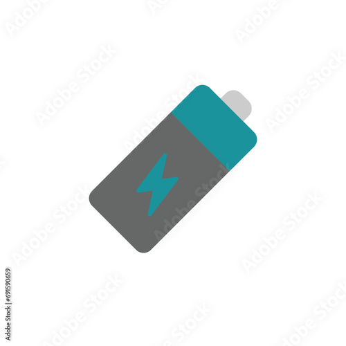 Camera Battery icon. Vector illustration  photo