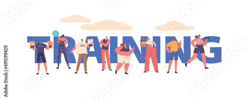 Character Training Concept. Athletes Pushing Their Limits In The Gym Or On The Field with Dedication, And Determination