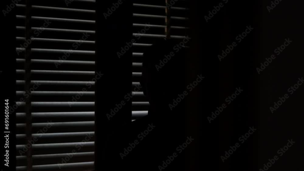 Anonymous interview silhouette for conceptual use Anonymous interview silhouette for conceptual use