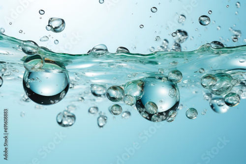 Bubbly Perfection: Underwater Transparency