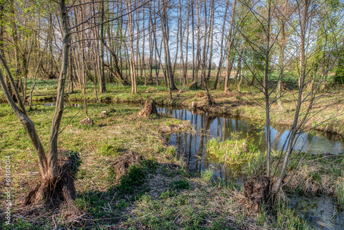 Bobri, Dolnja Bistrica is a meander from river Mura