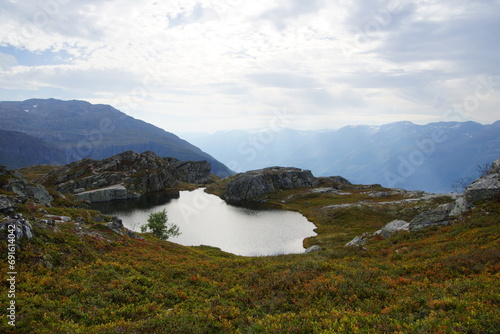 lake in the mountains