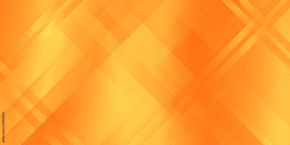 light modern sporty bright horizontal abstract orange background with triangles.  triangles in modern abstract pattern, Triangles, squares, lines and tech orange background, orange gradients backdrop.