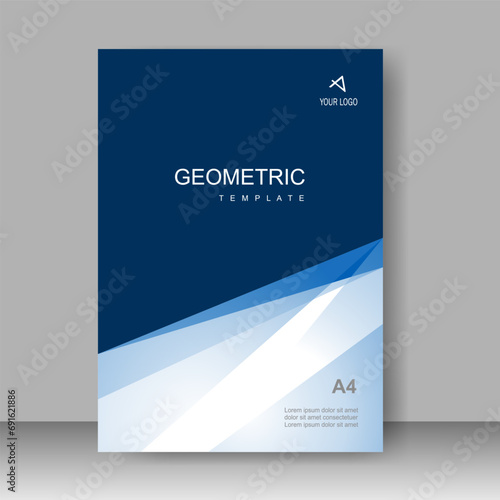 Business Cover design template. for cover book, magazine, brochure, poster, Annual report, flyer, catalog. Vector illustration