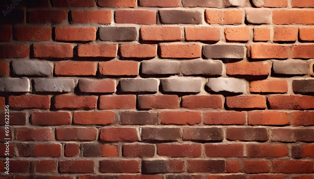 Obraz premium Old red brick wall texture