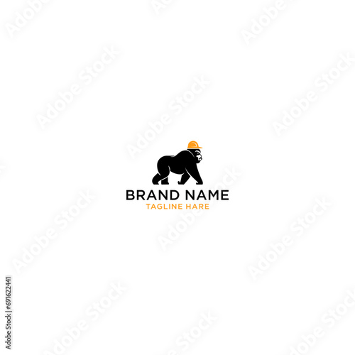 kingkong helmet constructions logo creative