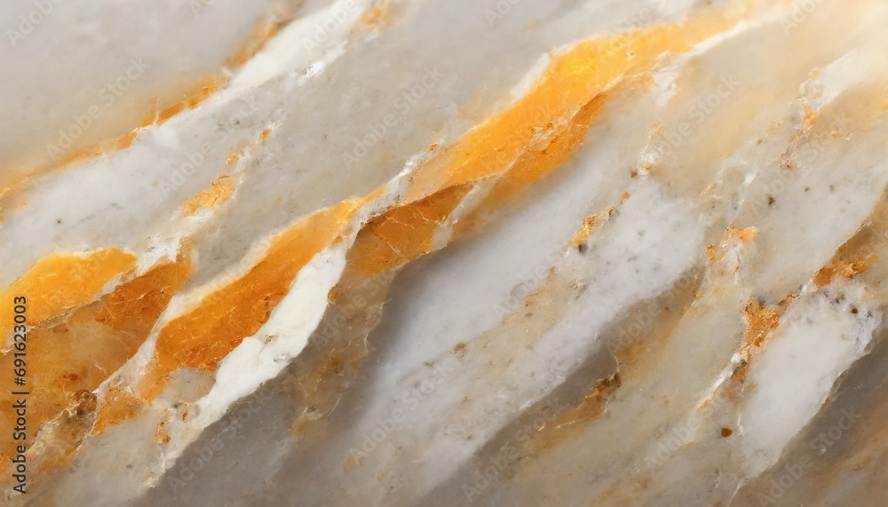 Obraz premium Marble background. Orange white stone texture.