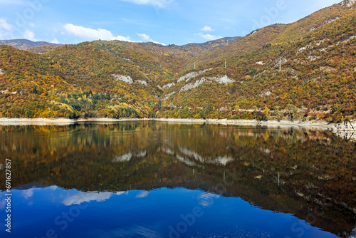 Fototapeta Naklejka Na Ścianę i Meble -  Rhodope Mountains near The Vacha Reservoir, Bulgaria