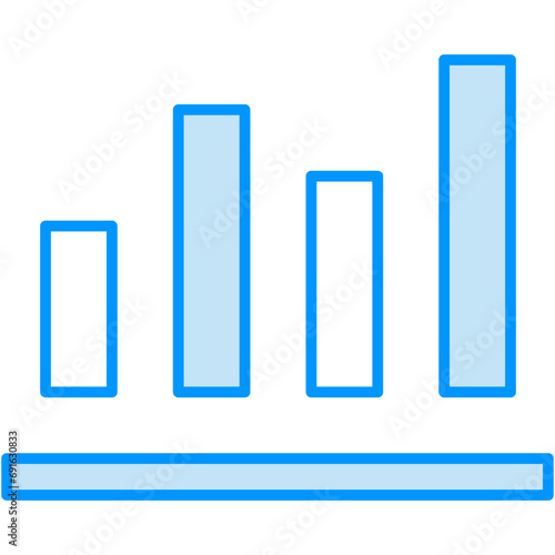 Bar chart vector .svg