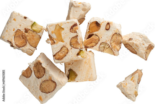 Photos Nougats Candies Bars - Ready to use PNG Cutout Isolated Image