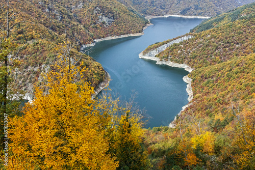 Rhodope Mountains near The Vacha Reservoir, Bulgaria photo