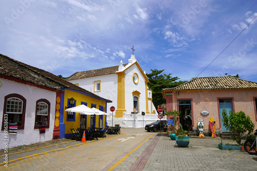 Santo Antonio de Lisboa historic district of the city of Florianopolis in Santa Catarina state, Brazil photo