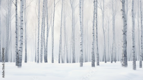  a forest filled with lots of tall trees covered in a snow covered forest filled with lots of tall trees covered in a snow covered forest filled with lots of snow covered with lots of trees. © Anna