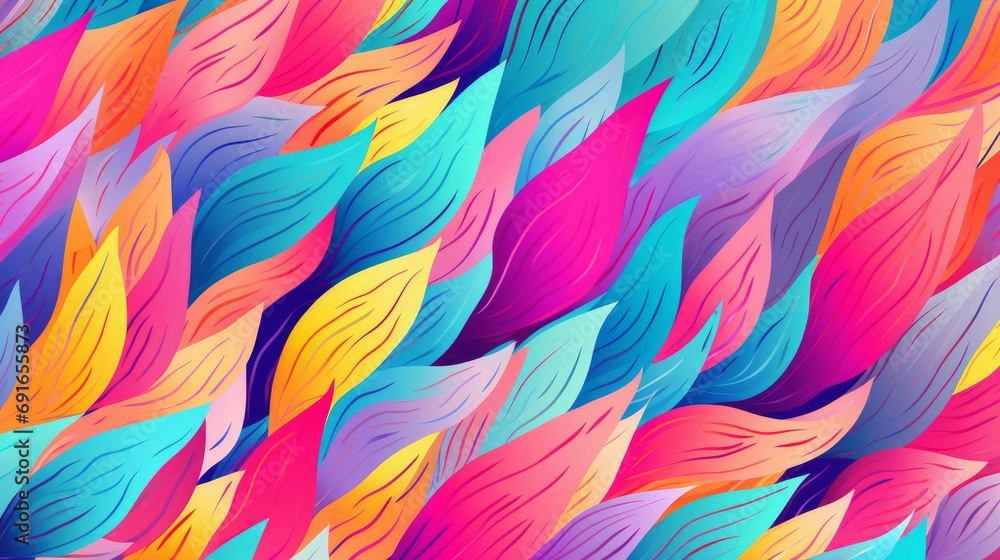 Bright seamless pattern
