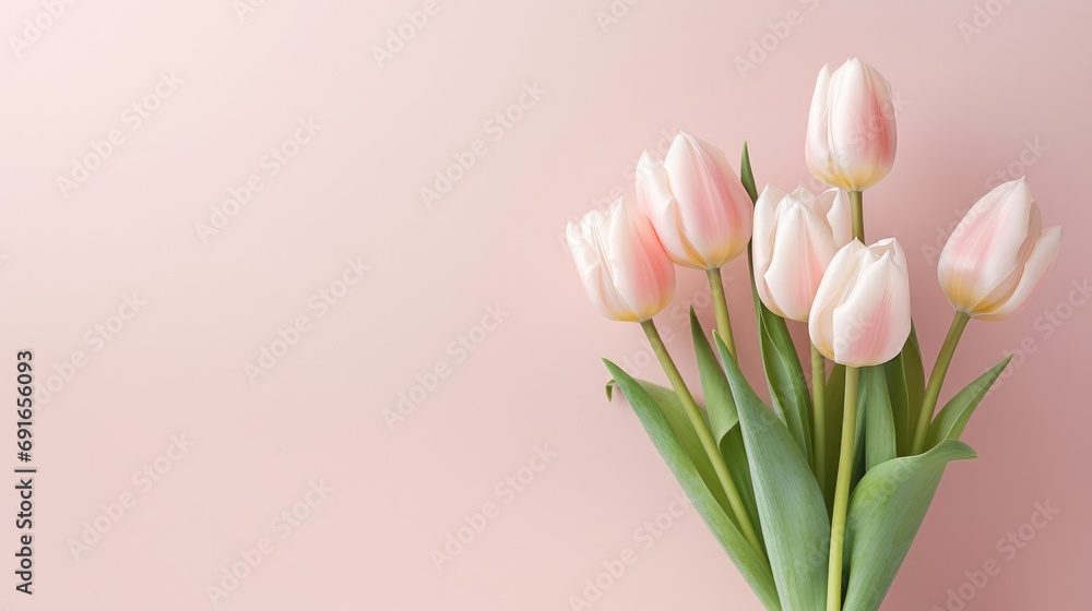 bouquet of pink tulips bouquet of pink tulips