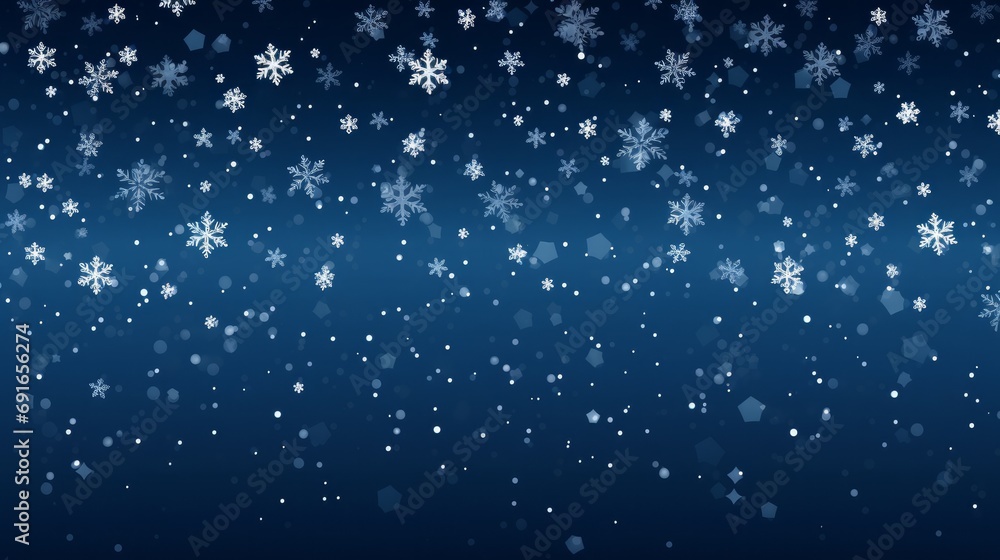 Fototapeta premium blue snow background