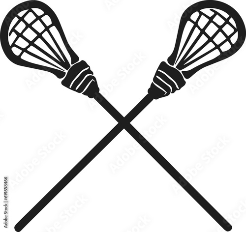 Lacrosse stick svg logo