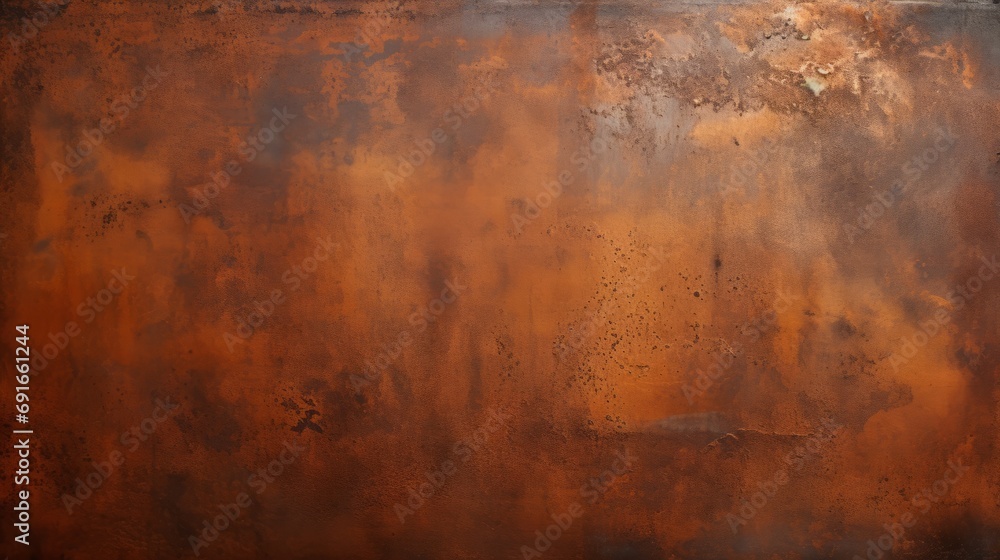 rusty metal corten texture with dirt. - obrazy, fototapety, plakaty 