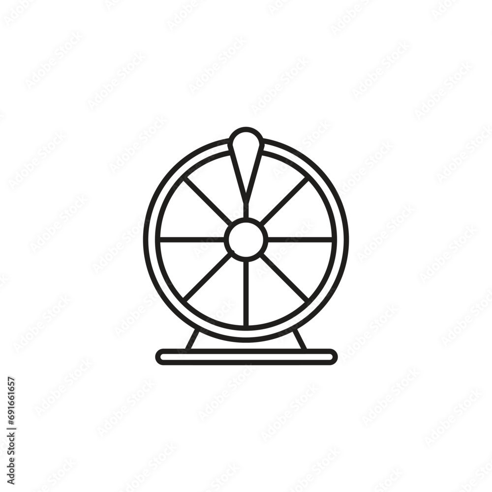 Lottery icon design. isolated on white background. vector illustration Lottery icon design. isolated on white background. vector illustration
