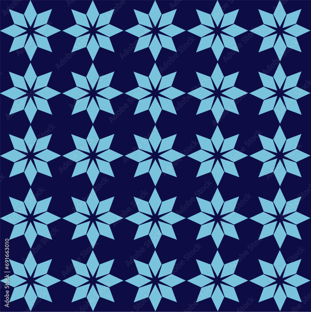 Vector abstract monochrome seamless texture with patterns on a blue background Vector abstract monochrome seamless texture with patterns on a blue background