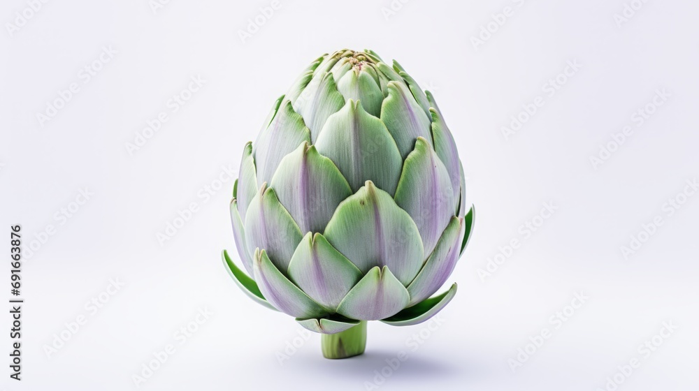 Fototapeta premium artichoke on white background.