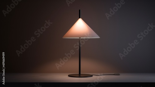  a lamp sitting on top of a table next to a light on top of a wooden table with a lamp on top of it and a light on top of the floor.