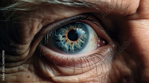  a close up of a person's eye with the iris of an eyeball in the center of the iris of the eye and the iris of the eye.