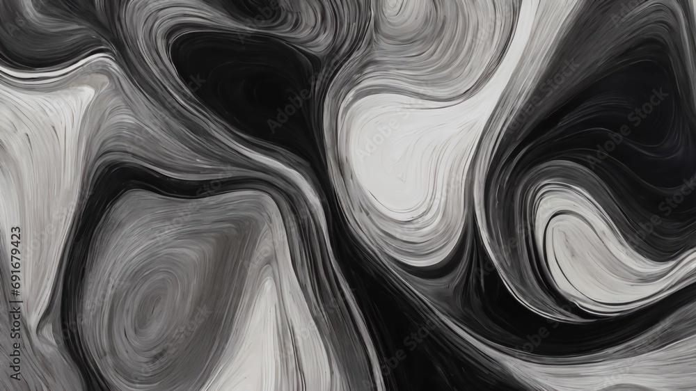Obraz premium black and white background or texture. Created with Generative Ai technology