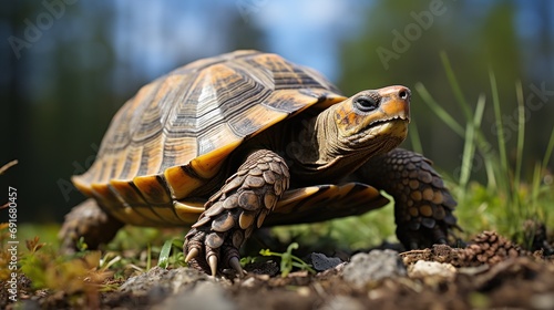 African Sulcata Tortoise photo