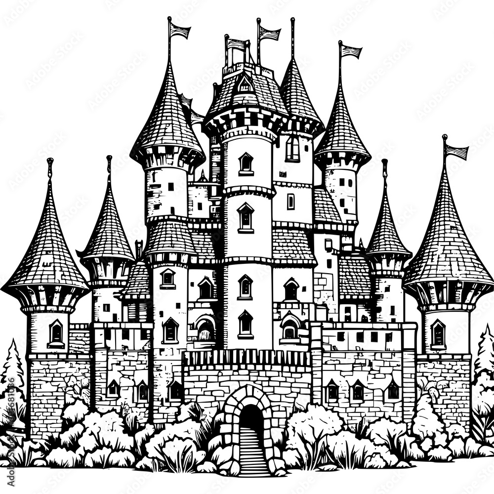 Medieval European Castle