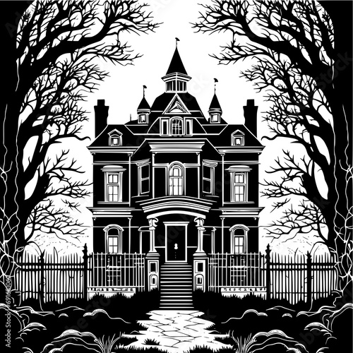Haunted Victorian Mansion