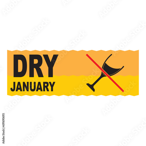 Dry January icon