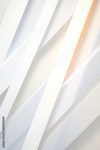 Abstract diagonal stripes in various shades of white background