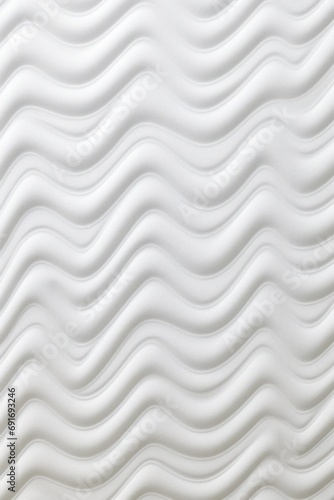 Thin white zigzag lines on a white canvas background 