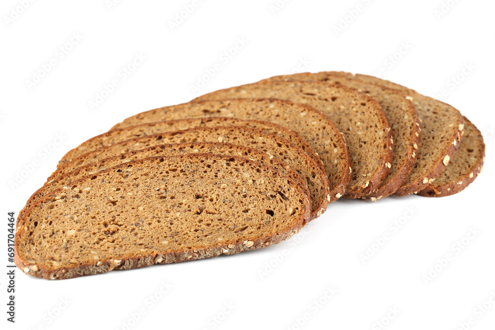 Bread with sunflower seeds and oat flakes Bread with sunflower seeds and oat flakes