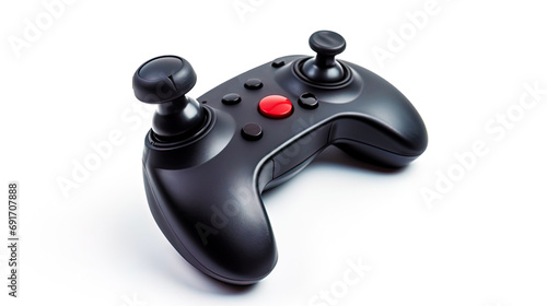 Joystick for the game in isolation on a pure white background